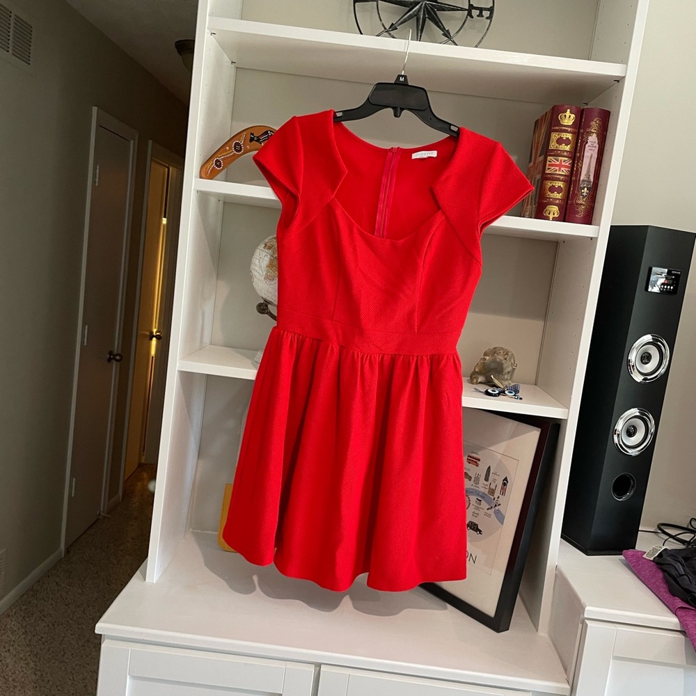 Fun red dress